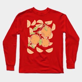 An oronge Long Sleeve T-Shirt